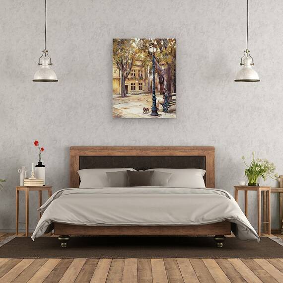 Tablou canvas - Satul Provence II, 60 x 75 cm - 3- Roveli