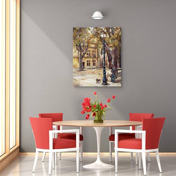 Tablou canvas - Satul Provence II, 60 x 75 cm - 4- Roveli