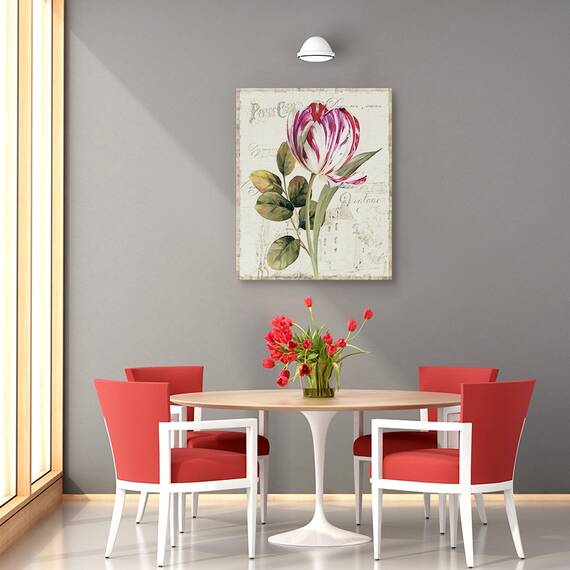 Tablou canvas - Vedere la gradina II, 40 x 50 cm - 4- Roveli