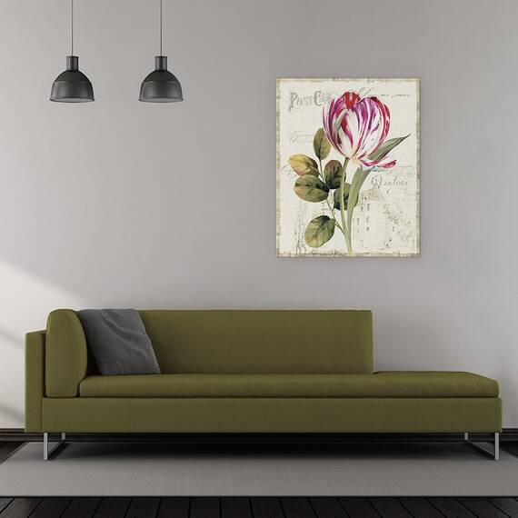 Tablou canvas - Vedere la gradina II, 60 x 75 cm - 2- Roveli