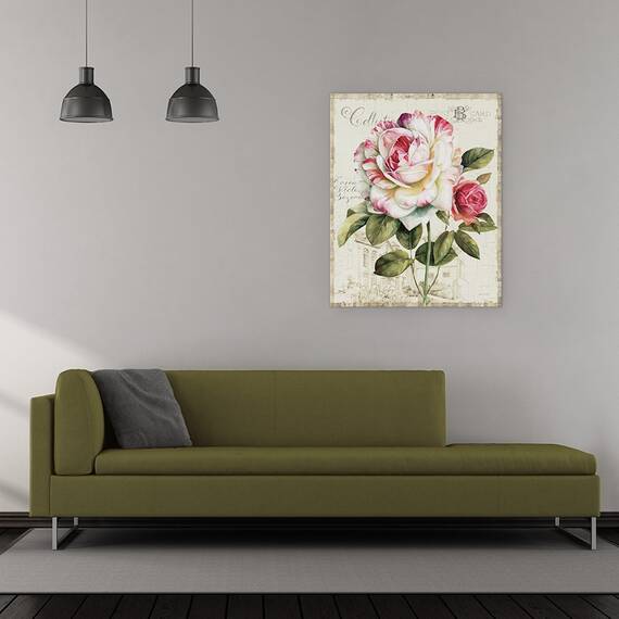 Tablou canvas - Vedere la gradina III, 40 x 50 cm - 2- Roveli
