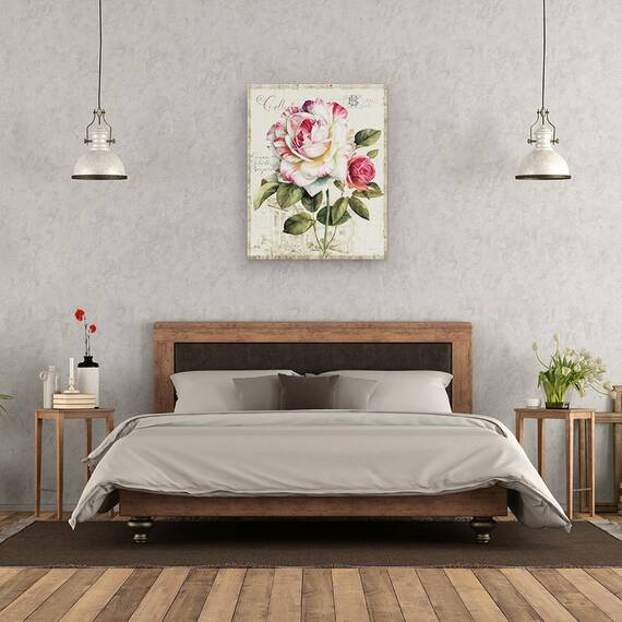 Tablou canvas - Vedere la gradina III, 40 x 50 cm - 3- Roveli