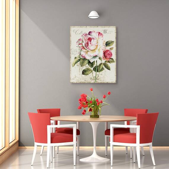 Tablou canvas - Vedere la gradina III, 40 x 50 cm - 4- Roveli