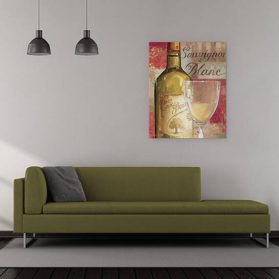 Tablou canvas - Vin abstract II, 40 x 50 cm - 2- Roveli
