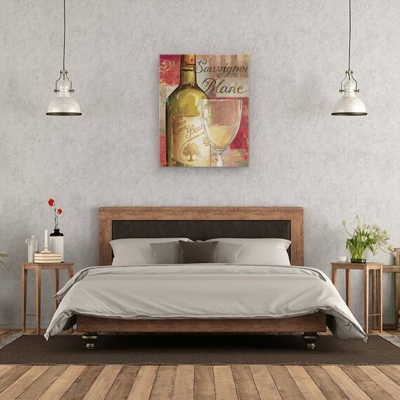 Tablou canvas - Vin abstract II, 60 x 75 cm - 3- Roveli