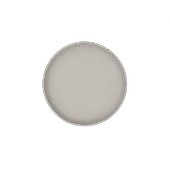 Farfurie pentru bebelusi din silicon alimentar 400ml, Platinum Sand - 2- Roveli