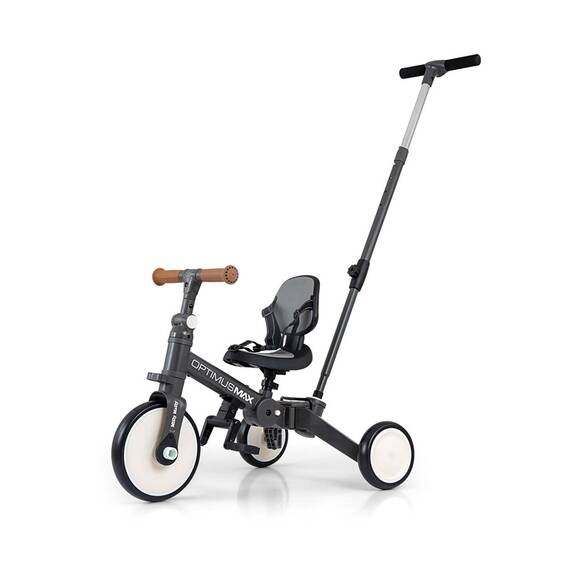 Tricicleta 5in1 Optimus Max Grey - - Roveli