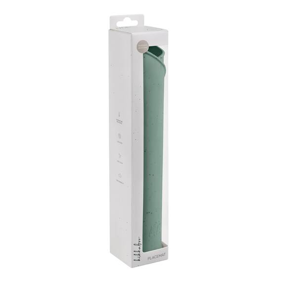 Suport din silicon pentru masa si joaca, Platinum Sage Green - 3- Roveli
