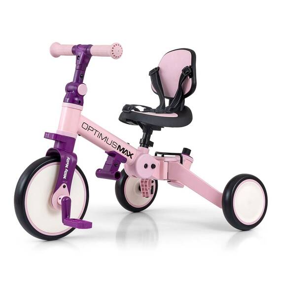 Tricicleta 5in1 Optimus Max Pink - 5- Roveli