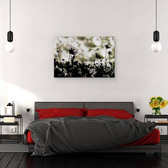 Tablou canvas - Corul de Toamna, Tonifiat, Flori, Japonia, Lunca, Gradina, Toamna, 60 x 90 cm - 3- Roveli