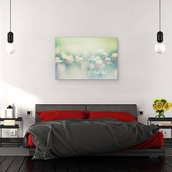 Tablou canvas - Lumea Mica, Macro, Fluture, Moale, Floare, Gradina, 80 x 120 cm - 3- Roveli