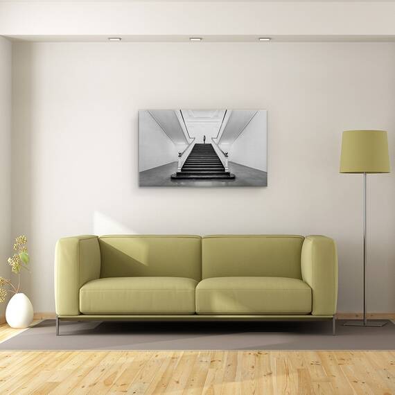 Tablou canvas - Tabakalera, Trepte, Scara, Arhitectura, Scari, 50 x 80 cm - 2- Roveli