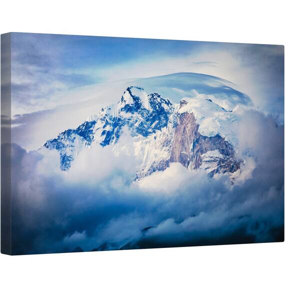 Tablou canvas - Annapurna, Annapurna, Himalaya, Munti, Asiatic, Nepal, Nori, 60 x 90 cm - - Roveli