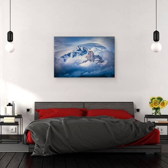 Tablou canvas - Annapurna, Annapurna, Himalaya, Munti, Asiatic, Nepal, Nori, 60 x 90 cm - 3- Roveli