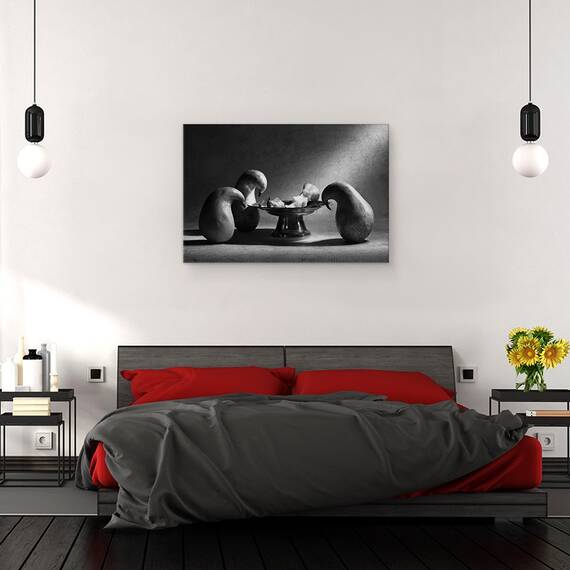 Tablou canvas - Nu Te Vom Uita Niciodata, Furca, Farfurie, Altar, Pere, Para, 80 x 120 cm - 3- Roveli