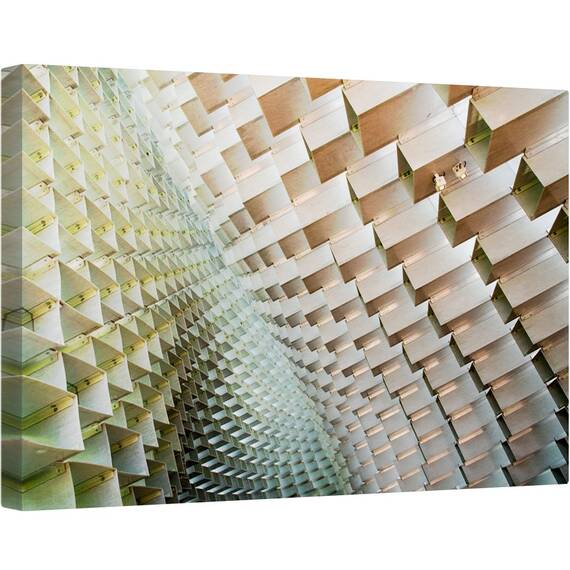 Tablou canvas - Serpentina, Cutii, Ziduri, Stive, Pavilion, Arhitectura, Serpentina, 80 x 120 cm - - Roveli