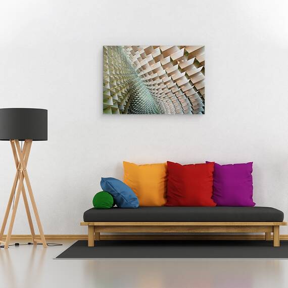 Tablou canvas - Serpentina, Cutii, Ziduri, Stive, Pavilion, Arhitectura, Serpentina, 60 x 90 cm - 2- Roveli