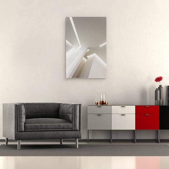Tablou canvas - Chei, Tavan, Usor, Chei, Ghips, Alb, 60 x 90 cm - 2- Roveli