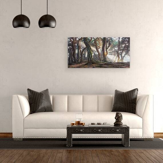 Tablou canvas - Pini, Raze, Padure, Pomi, Origini, Pin, 50 x 100 cm - 2- Roveli