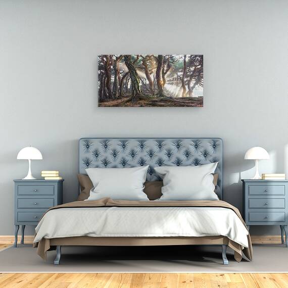 Tablou canvas - Pini, Raze, Padure, Pomi, Origini, Pin, 50 x 100 cm - 3- Roveli