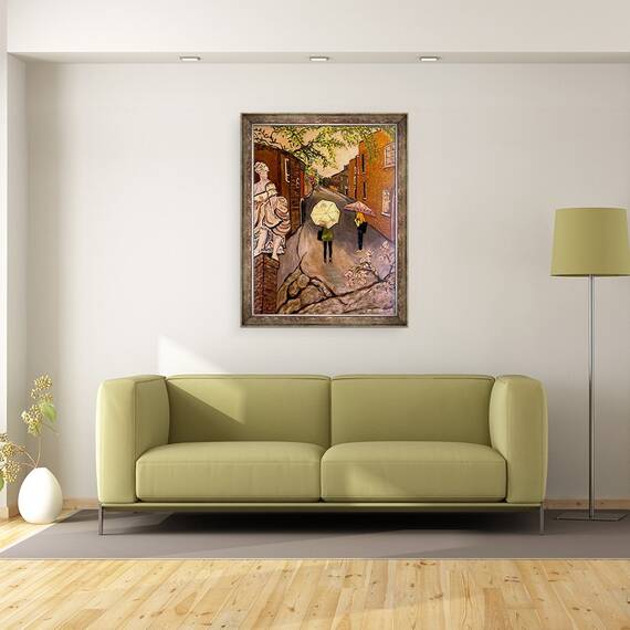 Tablou inramat - Deborah Eve Alastra - Strada, 60 x 80 cm - 2- Roveli