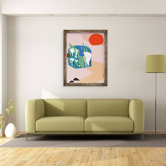 Tablou inramat - Ewelina Skowronska - Casa de Vara, 60 x 80 cm - 2- Roveli