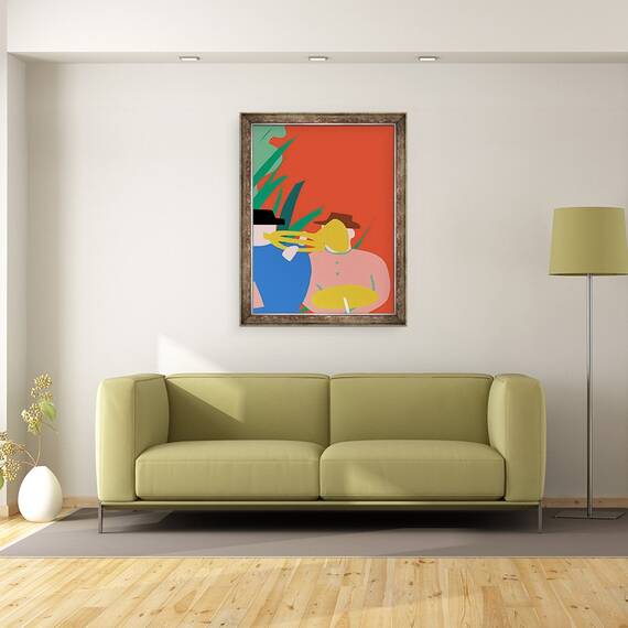 Tablou inramat - Ewelina Skowronska - concert, 60 x 80 cm - 2- Roveli