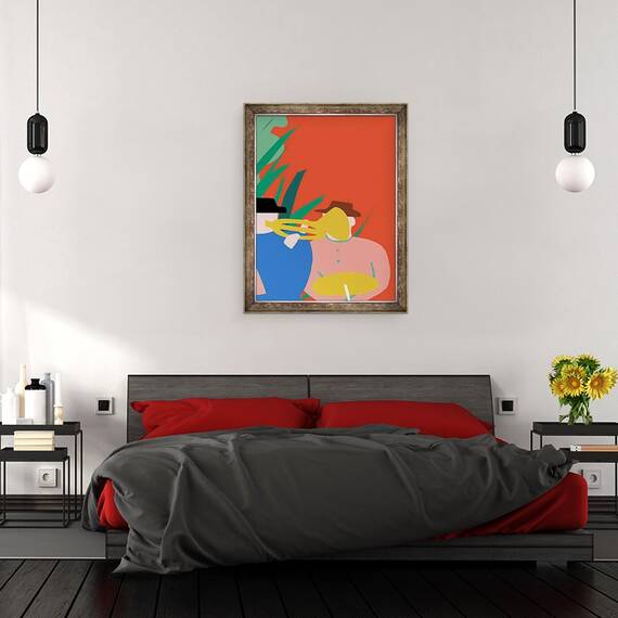 Tablou inramat - Ewelina Skowronska - concert, 60 x 80 cm - 3- Roveli