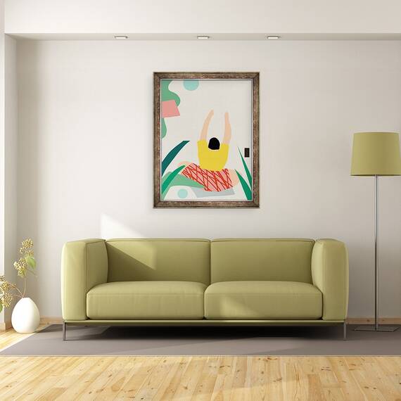 Tablou inramat - Ewelina Skowronska - yoga, 60 x 80 cm - 2- Roveli