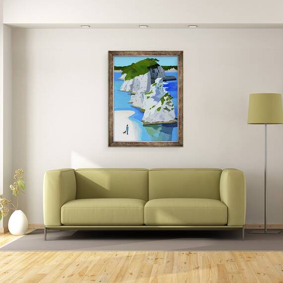 Tablou inramat - Hiroyuki Izutsu - Paradis, 60 x 80 cm - 2- Roveli