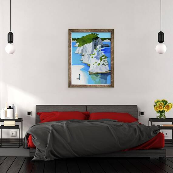 Tablou inramat - Hiroyuki Izutsu - Paradis, 60 x 80 cm - 3- Roveli