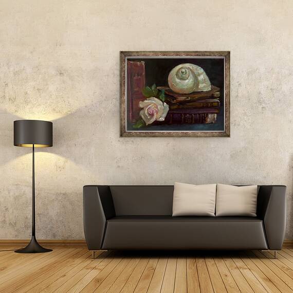 Tablou inramat - Lee Campbell - Spirale, 2020, 60 x 80 cm - 2- Roveli