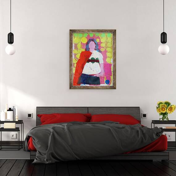 Tablou inramat - Sara Hayward - Elle 5, 60 x 80 cm - 3- Roveli