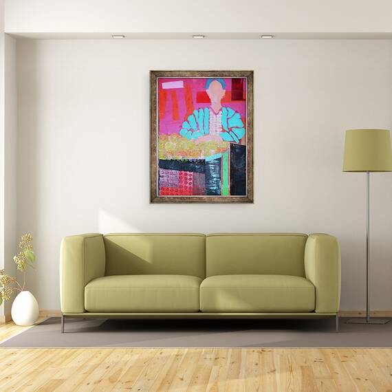 Tablou inramat - Sara Hayward - Elle VIII, 60 x 80 cm - 2- Roveli
