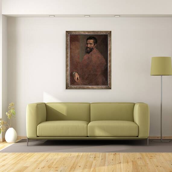 Tablou inramat - Daniele da Volterra - Michelangelo Buonarroti, 60 x 80 cm - 2- Roveli
