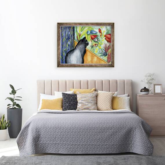 Tablou inramat - Deborah Eve Alastra - Peste Toby, 2000, 60 x 80 cm - 3- Roveli