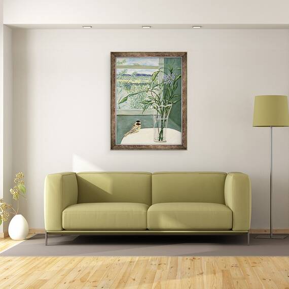 Tablou inramat - Deborah Eve Alastra - Vedere din interior, 2019, 60 x 80 cm - 2- Roveli