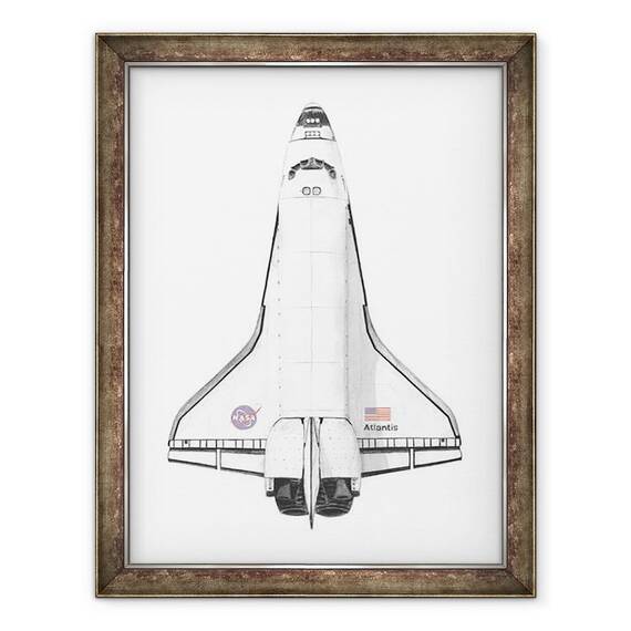 Tablou inramat - Florent Bodart - Atlantis, 60 x 80 cm - - Roveli