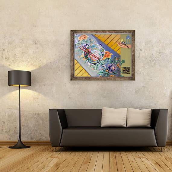 Tablou inramat - Frances Ferdinands - Feed Me, 60 x 80 cm - 2- Roveli