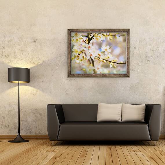 Tablou inramat - Helen White - Bucuria infloririi, 2019, 60 x 80 cm - 2- Roveli