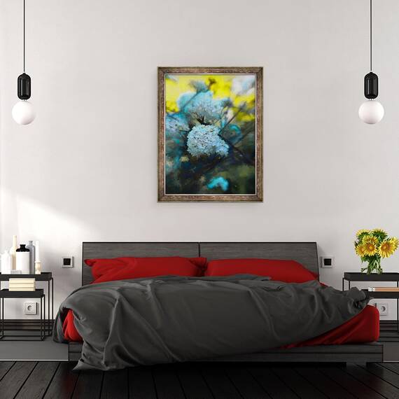 Tablou inramat - Helen White - Inflorirea Maytime, 2019, 60 x 80 cm - 3- Roveli
