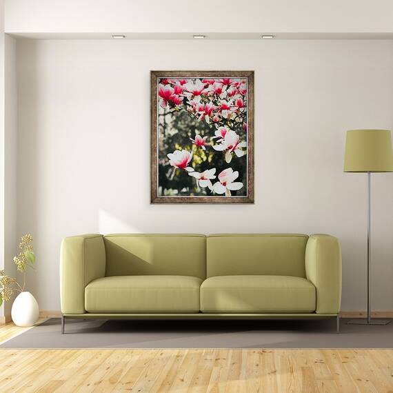 Tablou inramat - Helen White - Magnolia inflorita, 2018, 60 x 80 cm - 2- Roveli