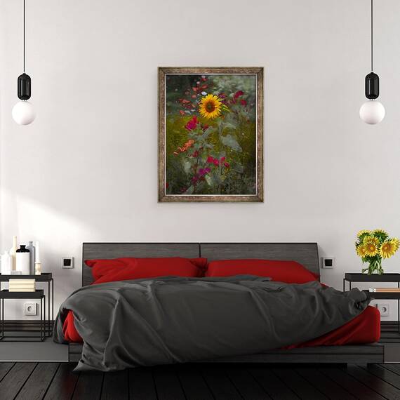 Tablou inramat - Helen White - Regele Soarelui, 2019, 60 x 80 cm - 3- Roveli