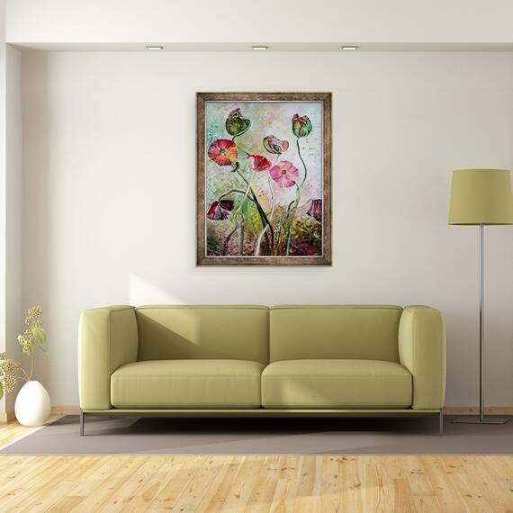 Tablou inramat - jocasta shakespeare - Maci, 60 x 80 cm - 2- Roveli
