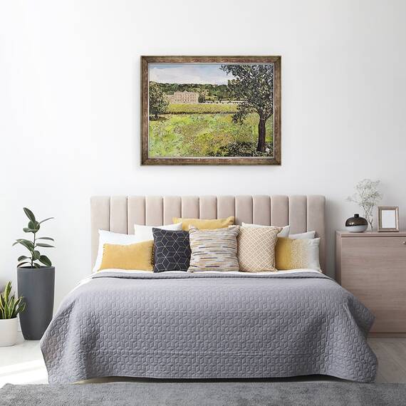 Tablou inramat - Kirstie Adamson - Casa Chatsworth, 60 x 80 cm - 3- Roveli