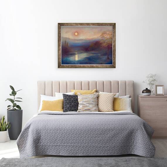 Tablou inramat - Lee Campbell - Dreaming Place, 2019, 60 x 80 cm - 3- Roveli
