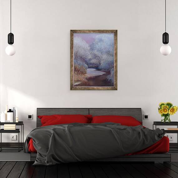 Tablou inramat - Lee Campbell - Glazura, 60 x 80 cm - 3- Roveli