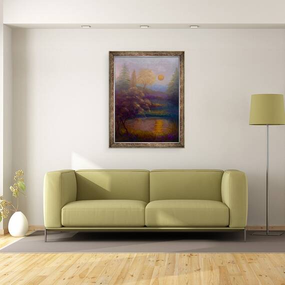 Tablou inramat - Lee Campbell - Luer du Soir, 2019, 60 x 80 cm - 2- Roveli