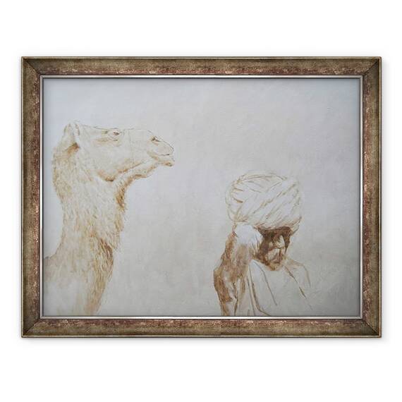 Tablou inramat - Lincoln Seligman - Camila Rabari, 60 x 80 cm - - Roveli