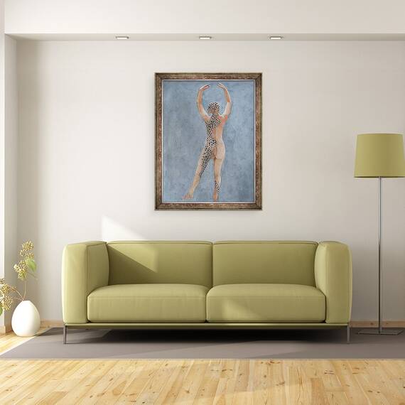 Tablou inramat - Lincoln Seligman - Juno pictat, 60 x 80 cm - 2- Roveli